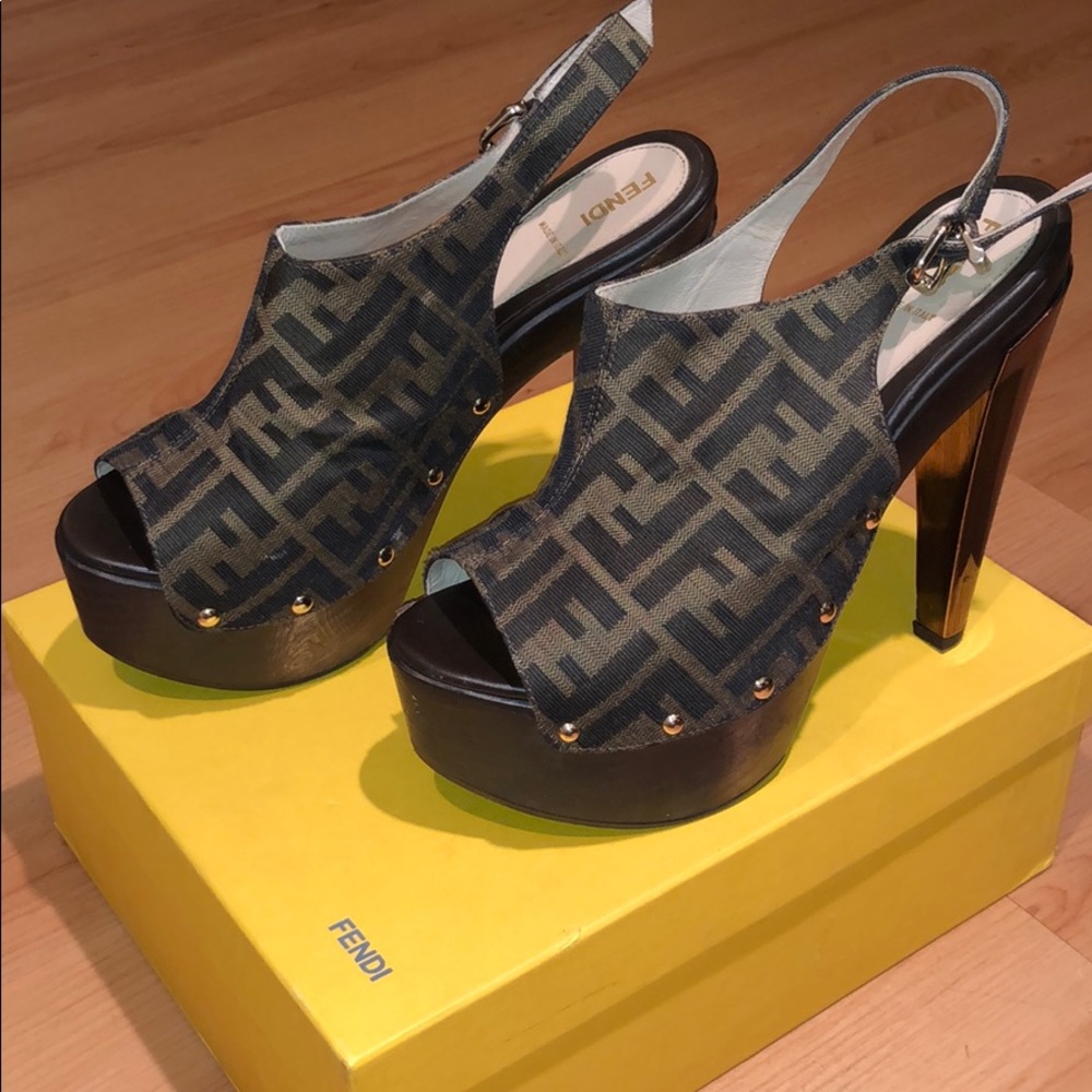 Authentic Fendi Heels